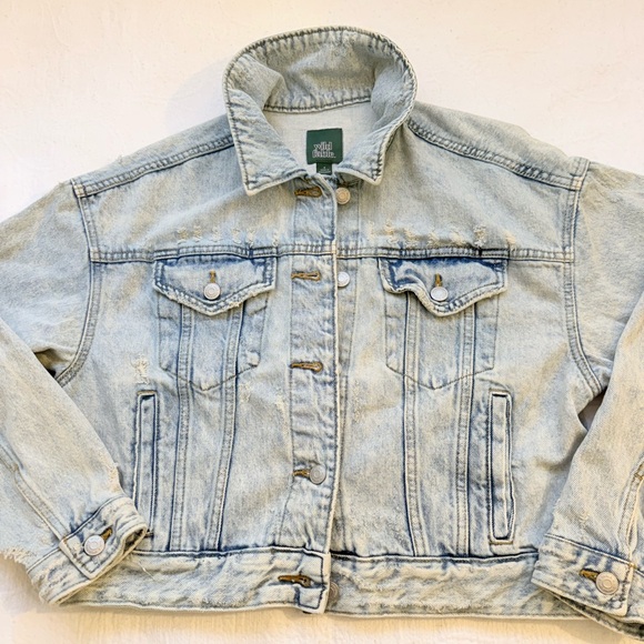 Wild Fable Light Blue Denim Jacket size Small - Picture 2 of 15